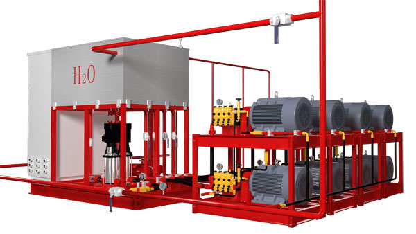 高壓細水霧滅火系統